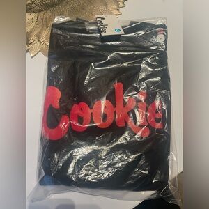 BRAND NEW COOKIES BLACK AND RED CREWNECK